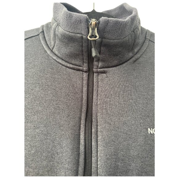 The North Face Agave Full Zip Up Jacket Heathered Gray Women's Size Small - Picture 6 of 9